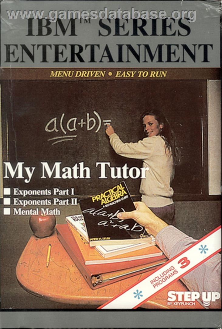 My Math Tutor - Microsoft DOS - Artwork - Box