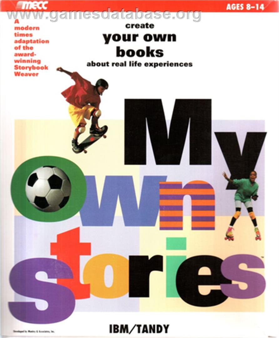 My Own Stories - Microsoft DOS - Artwork - Box