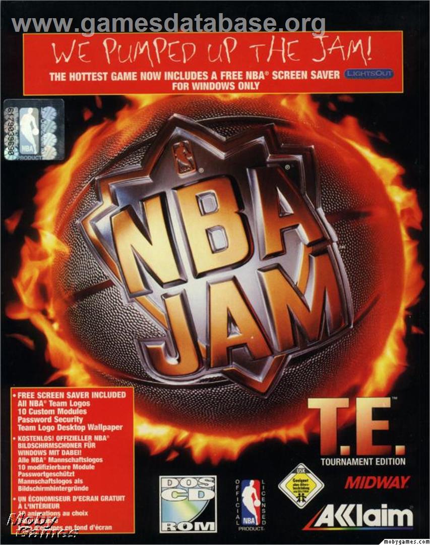 NBA Jam Tournament Edition - Microsoft DOS - Artwork - Box