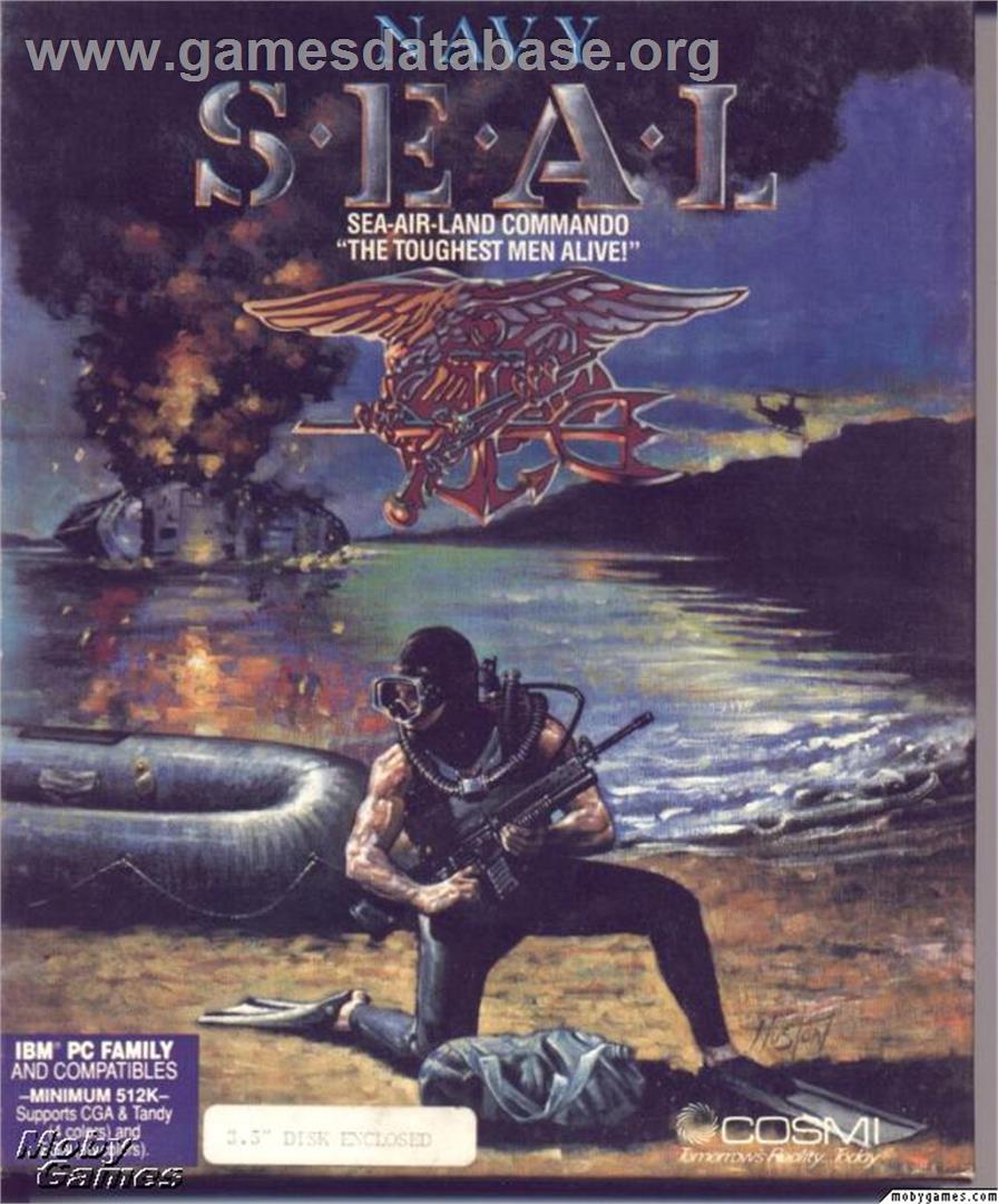 Navy Seal - Microsoft DOS - Artwork - Box