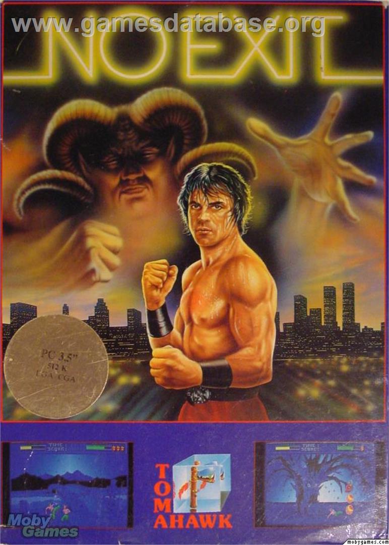 No Exit - Microsoft DOS - Artwork - Box