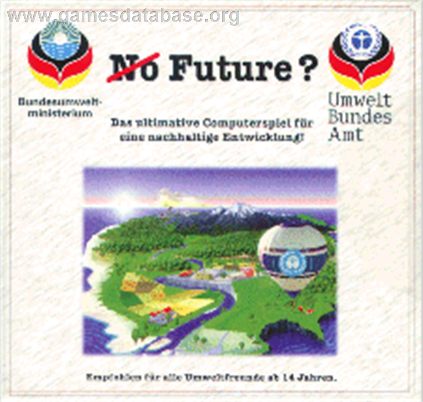 No Future - Microsoft DOS - Artwork - Box