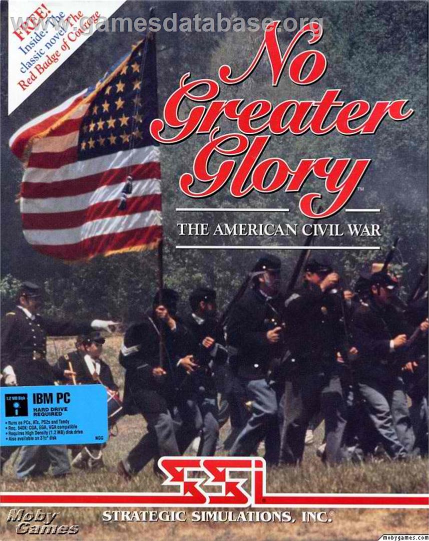No Greater Glory - The American Civil War - Microsoft DOS - Artwork - Box