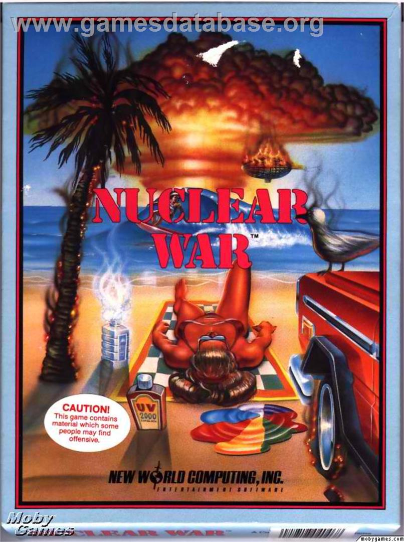 Nuclear War - Microsoft DOS - Artwork - Box