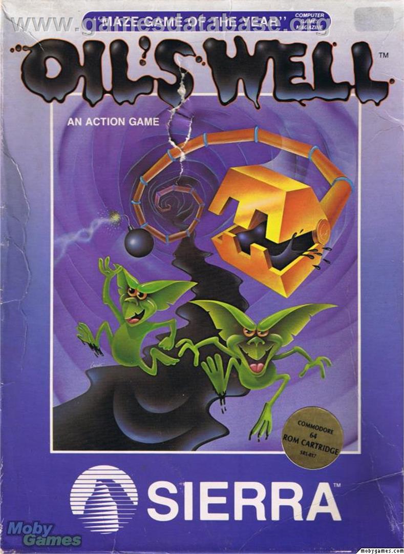Oil's Well - Microsoft DOS - Artwork - Box