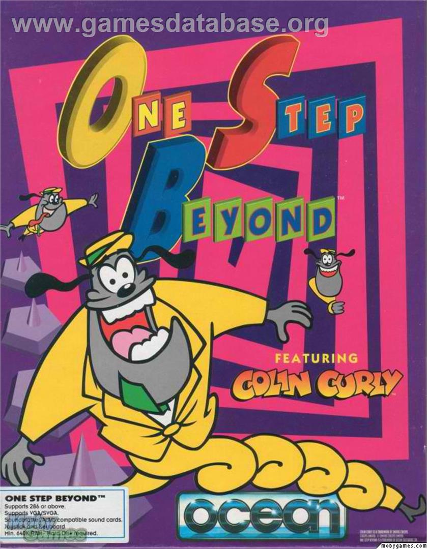 One Step Beyond - Microsoft DOS - Artwork - Box