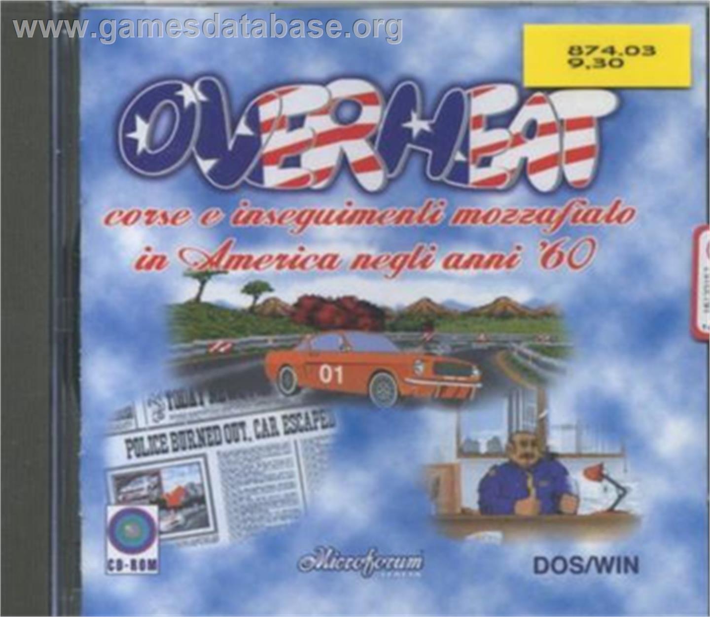 OverHeat - Microsoft DOS - Artwork - Box