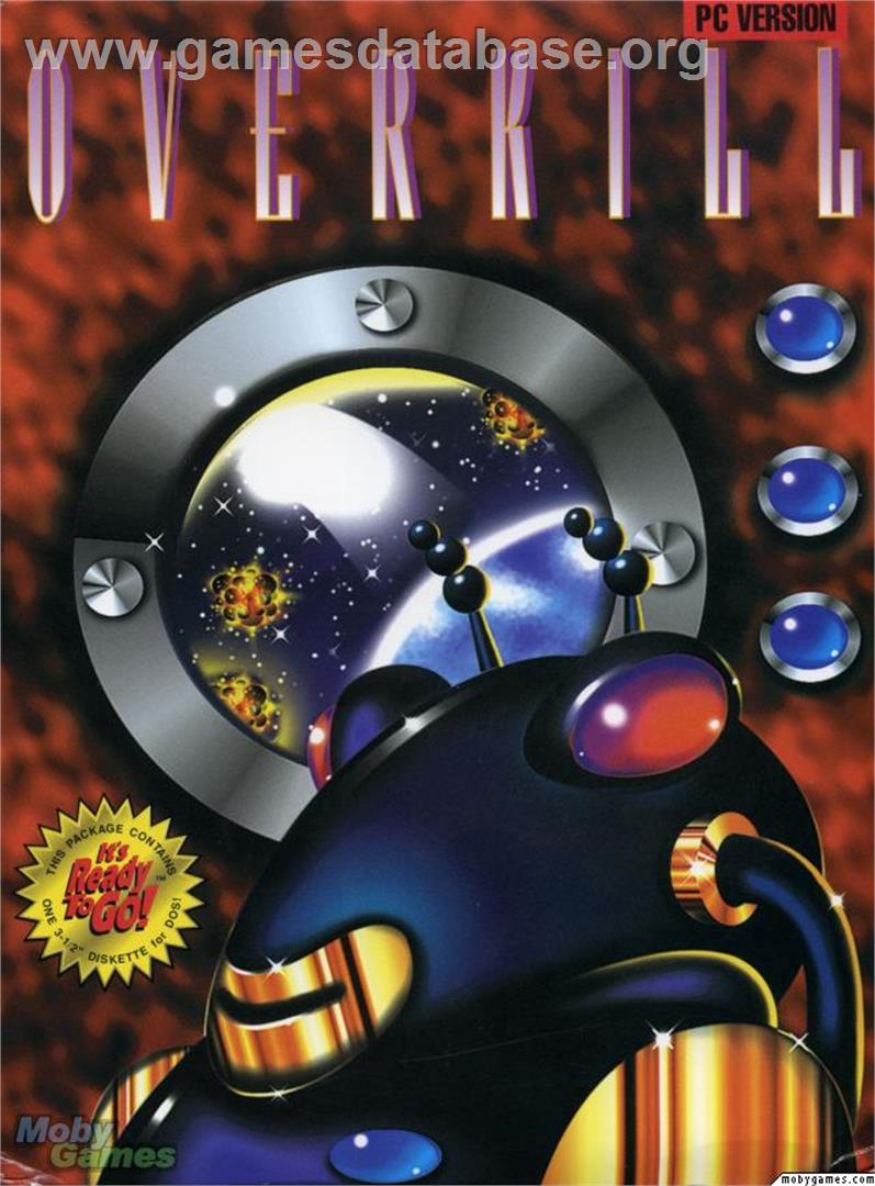 Overkill (1996) - Microsoft DOS - Artwork - Box