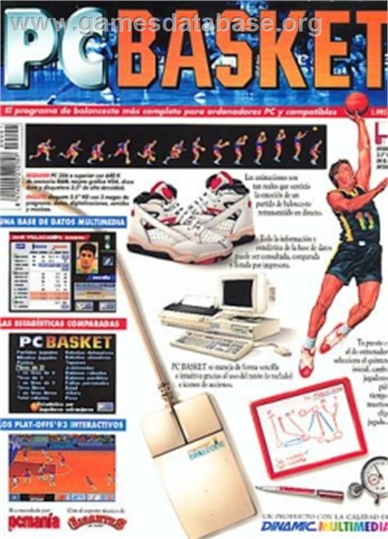 PC Basket - Microsoft DOS - Artwork - Box