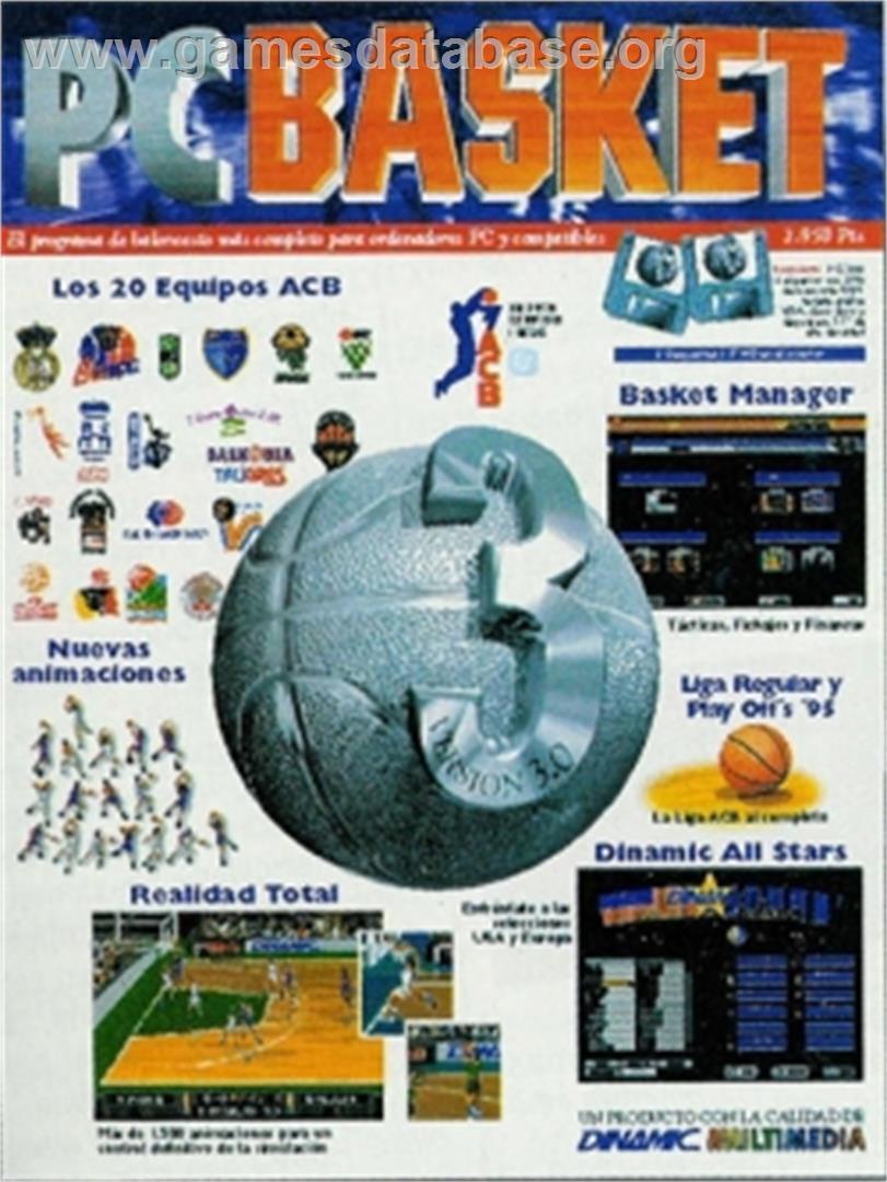 PC Basket 3.0 - Microsoft DOS - Artwork - Box