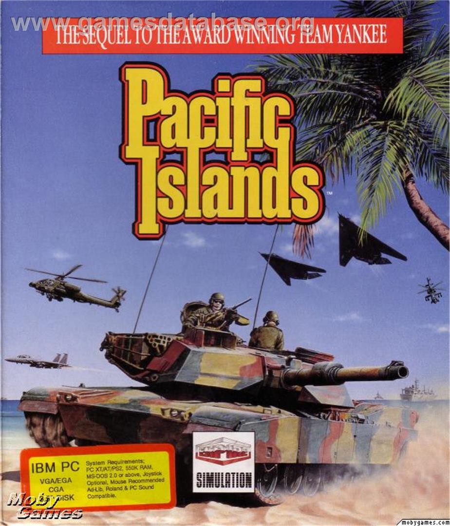 Pacific Islands - Microsoft DOS - Artwork - Box