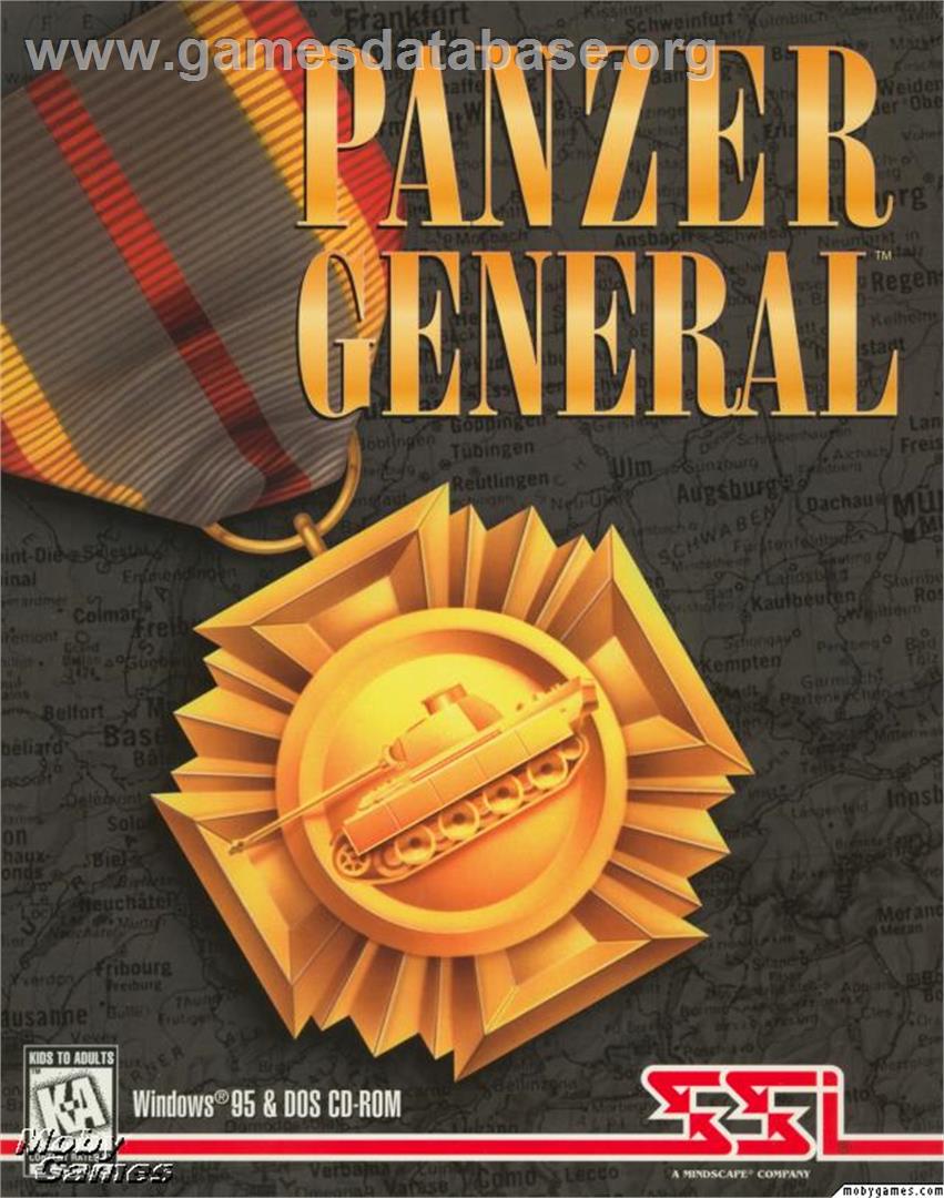 Panzer General - Microsoft DOS - Artwork - Box