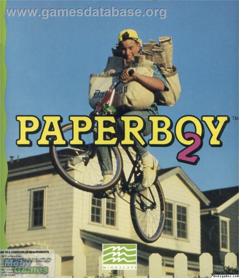 Paperboy 2 - Microsoft DOS - Artwork - Box