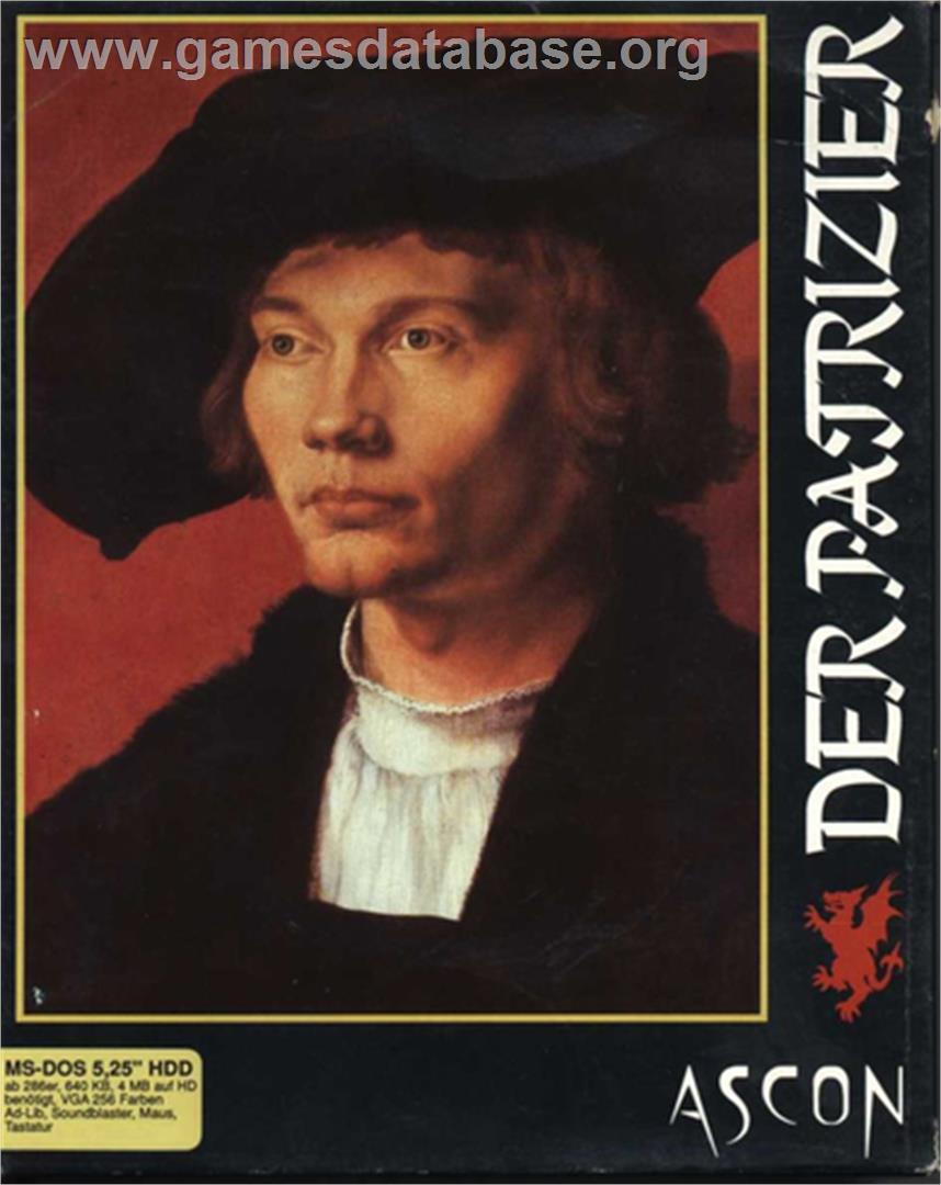 Patrician, The - Microsoft DOS - Artwork - Box