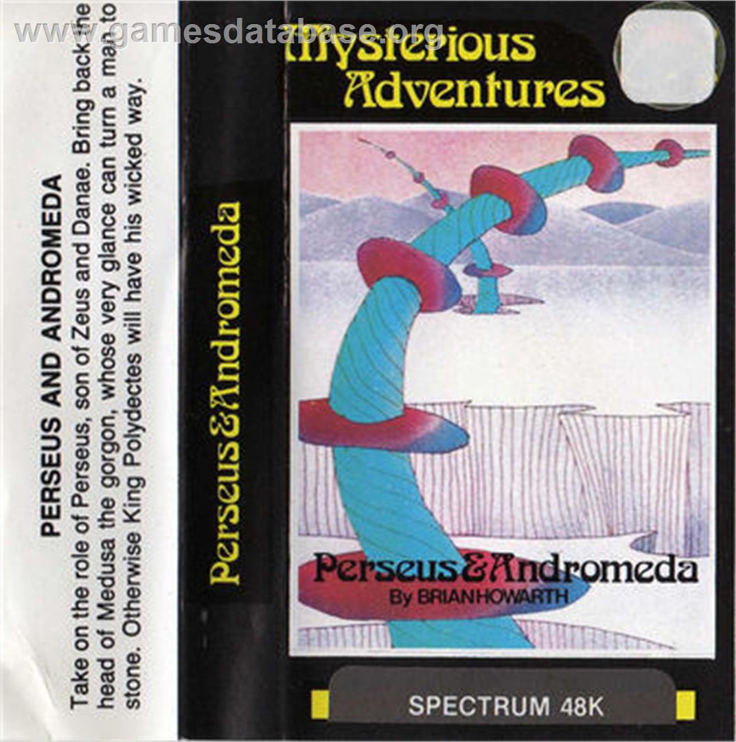 Perseus And Andromeda - Microsoft DOS - Artwork - Box