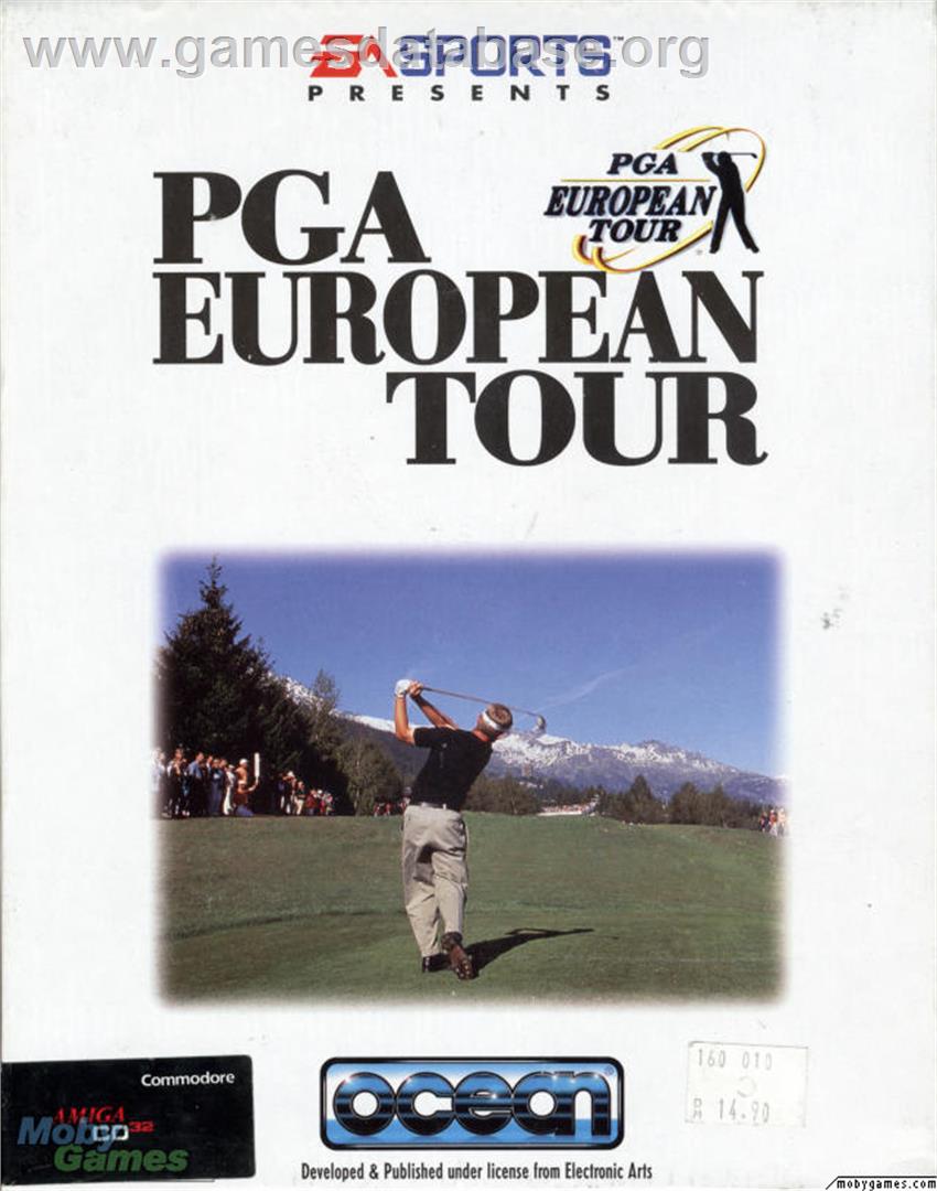 Pga European Tour - Microsoft DOS - Artwork - Box
