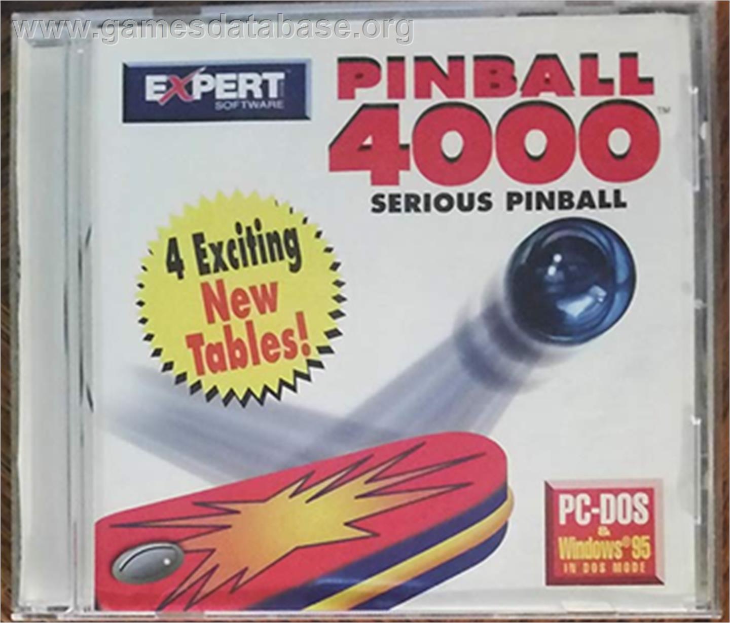 Pinball 4000 - Microsoft DOS - Artwork - Box