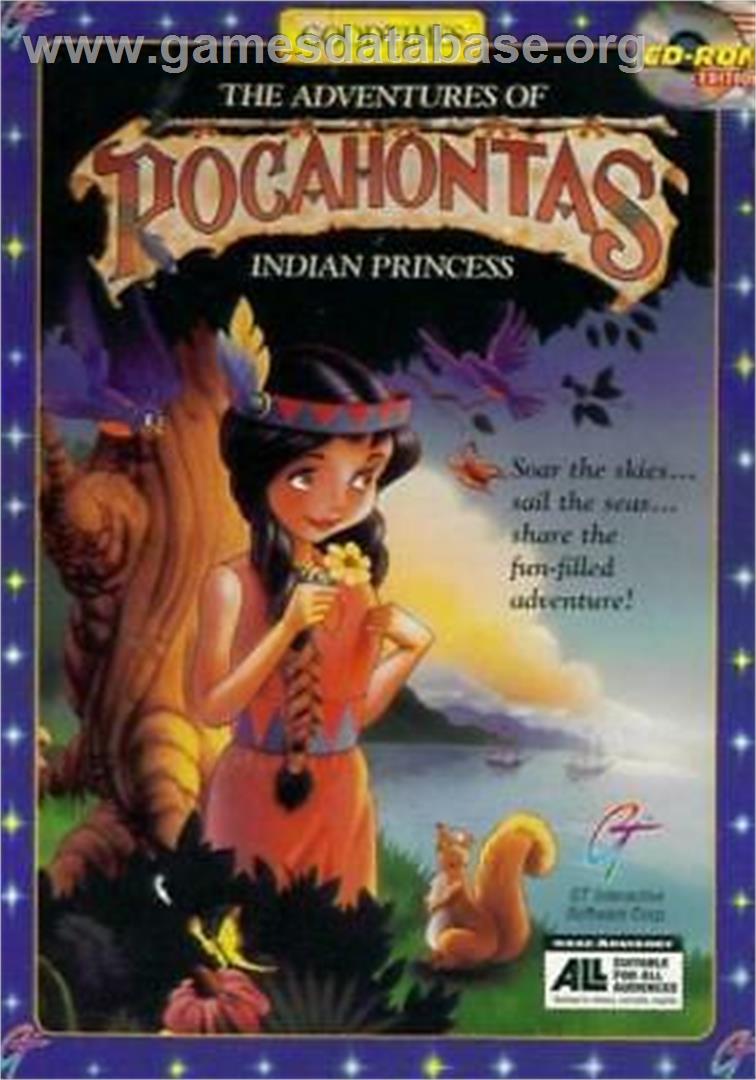 Pocahontas - Microsoft DOS - Artwork - Box