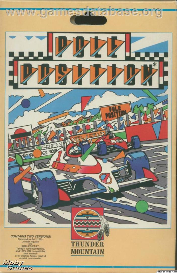 Pole Position - Microsoft DOS - Artwork - Box