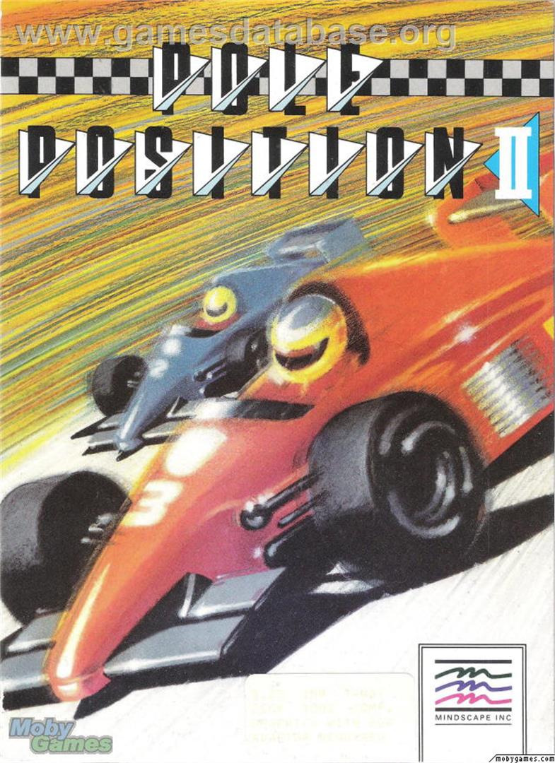 Pole Position II - Microsoft DOS - Artwork - Box