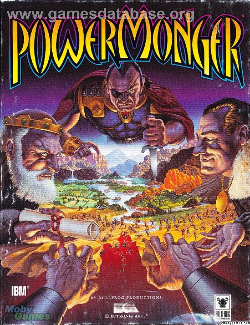 PowerMonger - Microsoft DOS - Artwork - Box