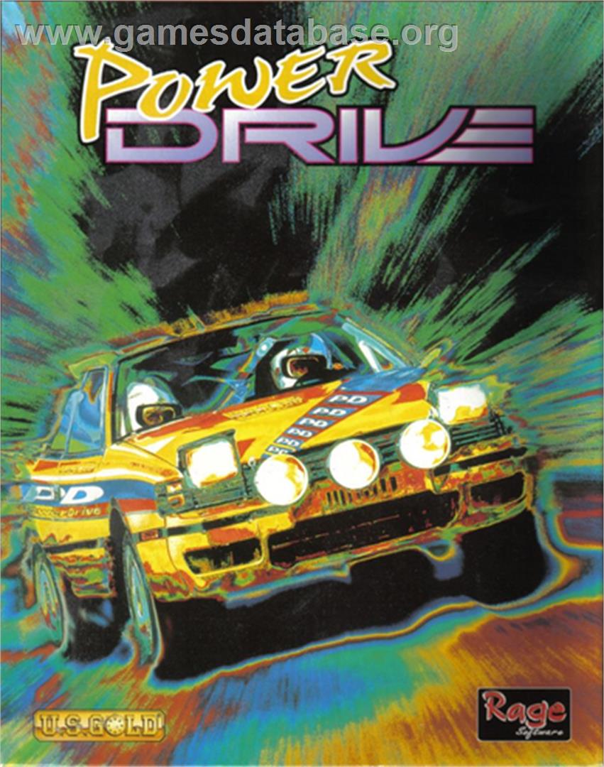 Power Drive - Microsoft DOS - Artwork - Box