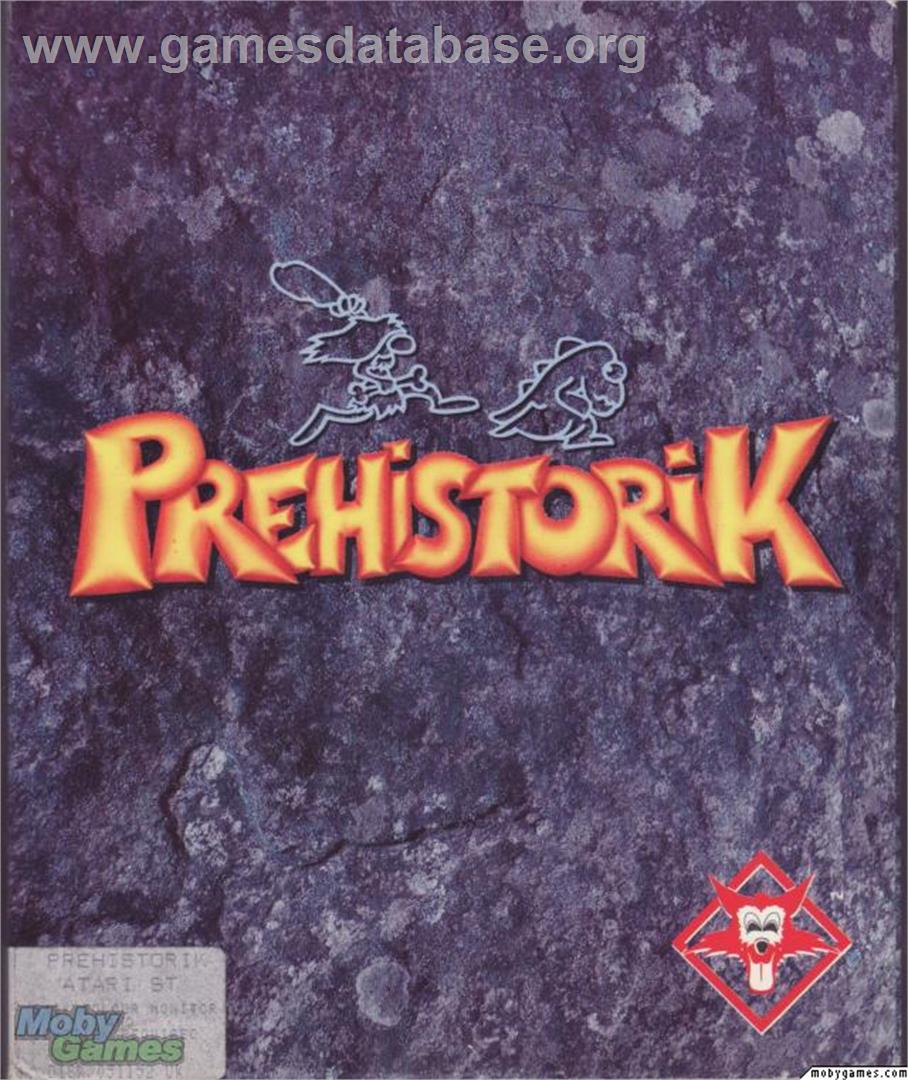 Prehistorik - Microsoft DOS - Artwork - Box