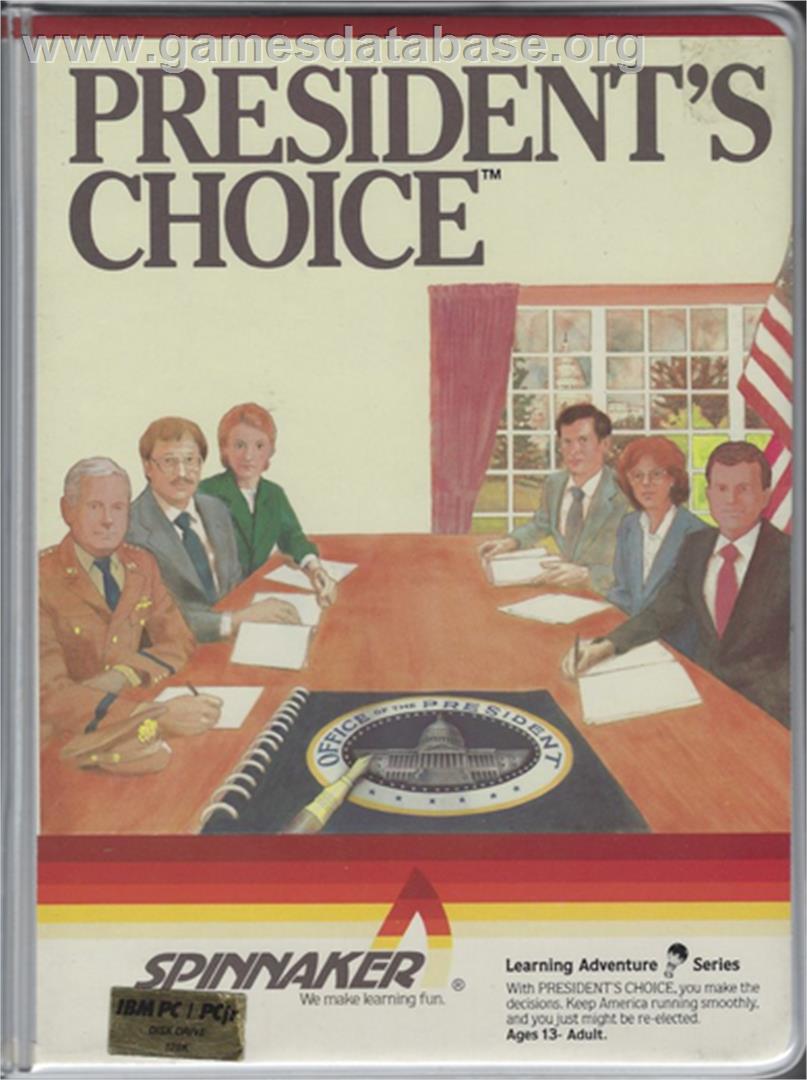 President's Choice - Microsoft DOS - Artwork - Box