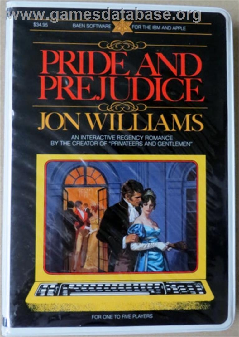 Pride and Prejudice - Microsoft DOS - Artwork - Box