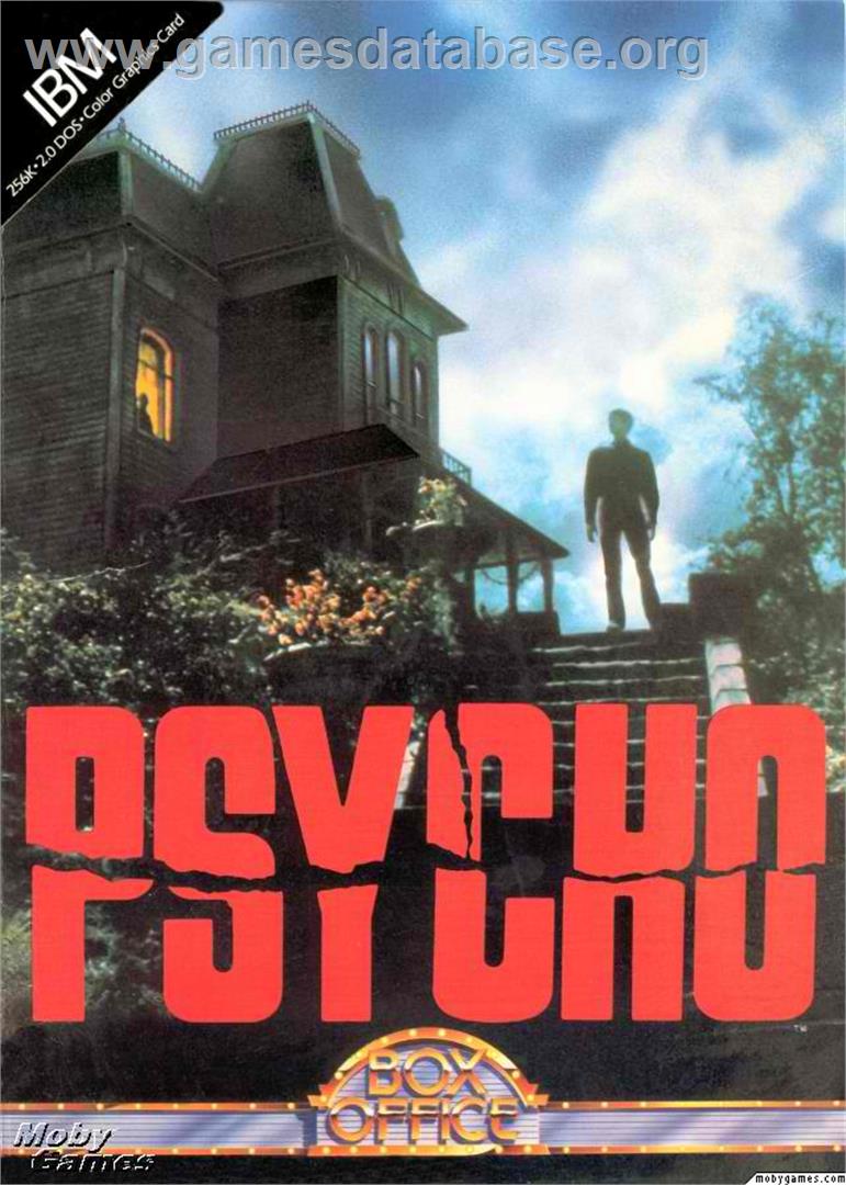 Psycho - Microsoft DOS - Artwork - Box
