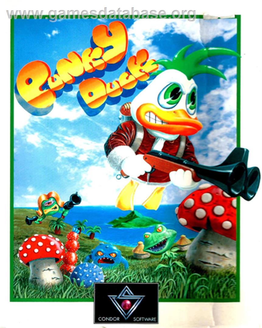 Punky Duck - Microsoft DOS - Artwork - Box