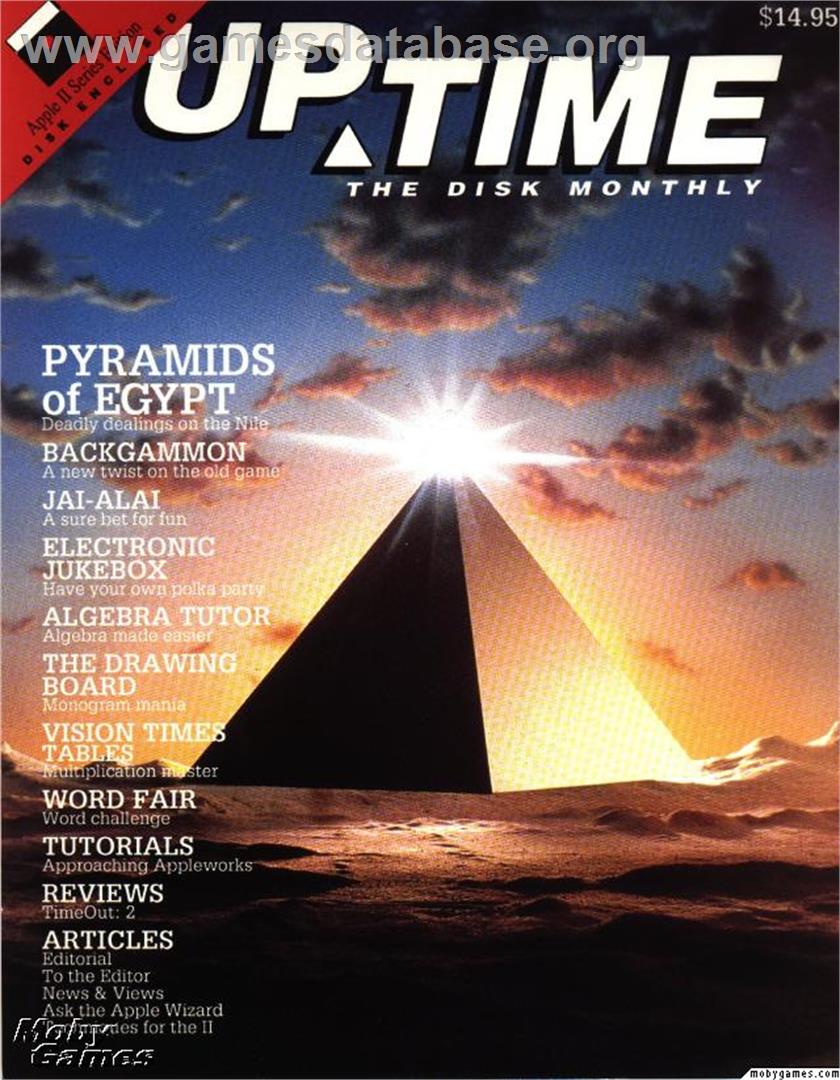 Pyramids of Egypt - Microsoft DOS - Artwork - Box