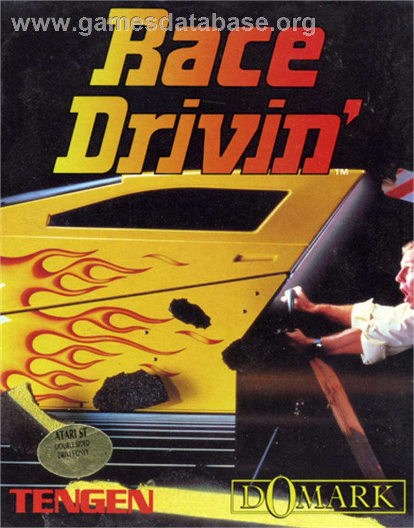 Race Drivin' - Microsoft DOS - Artwork - Box