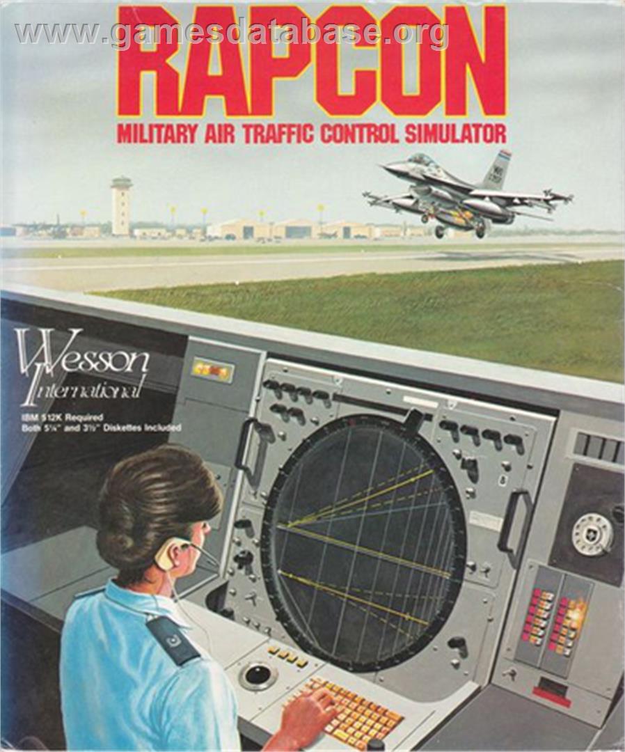 Rapcon - Military Air Traffic Control Simulator - Microsoft DOS - Artwork - Box