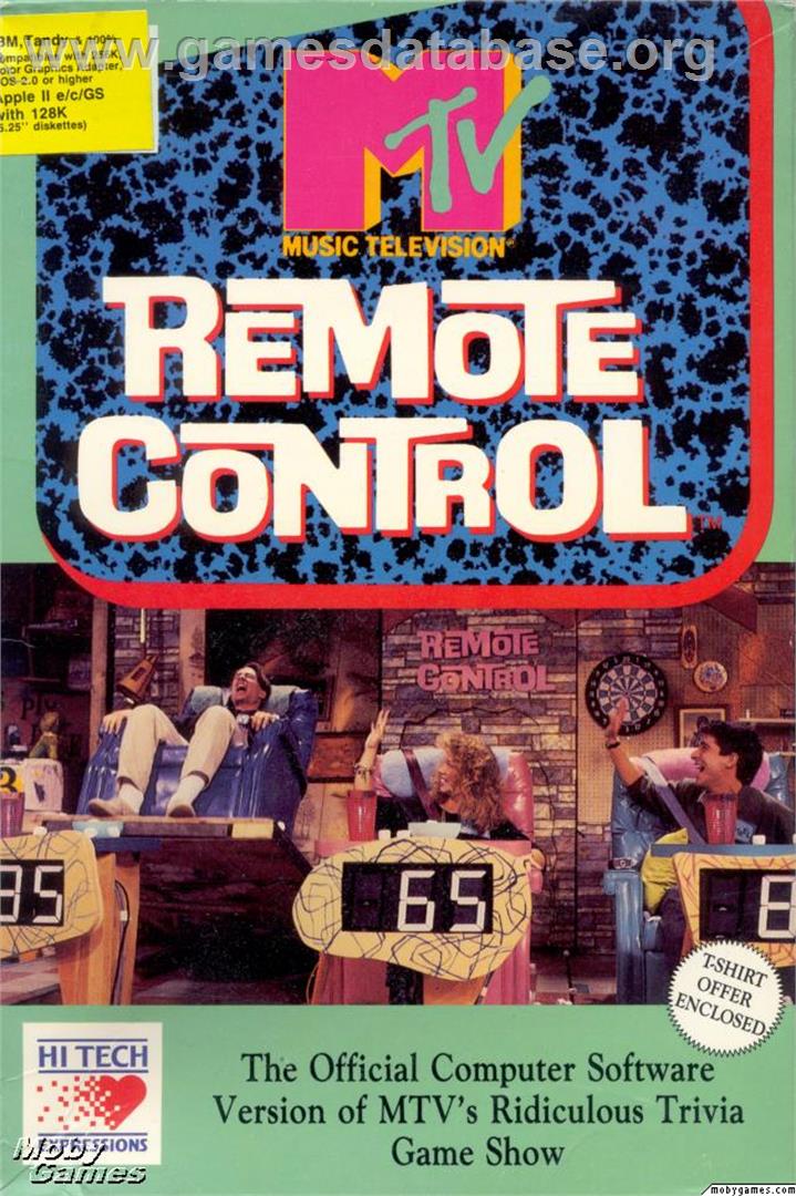 Remote Control - Microsoft DOS - Artwork - Box