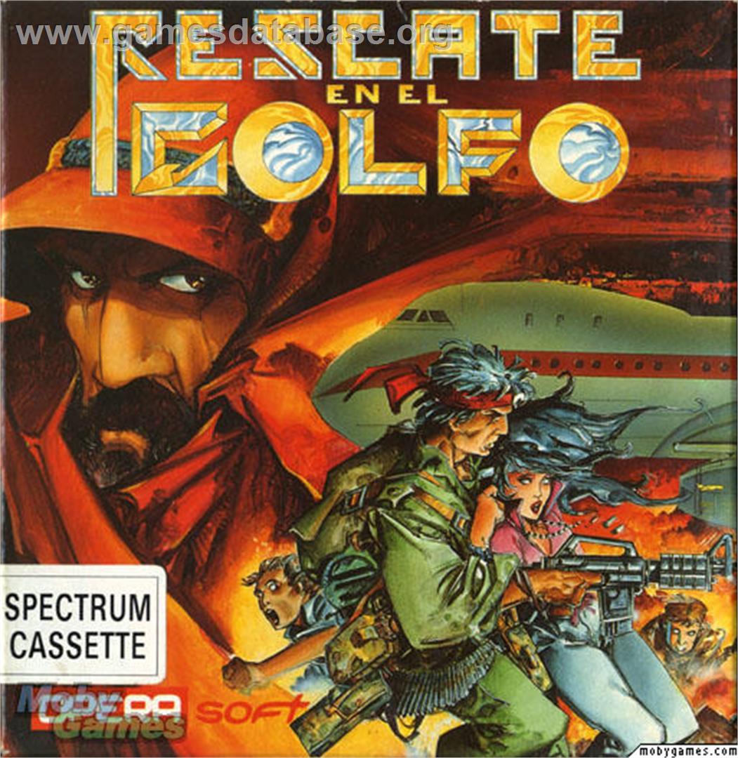 Rescate En El Golfo - Microsoft DOS - Artwork - Box