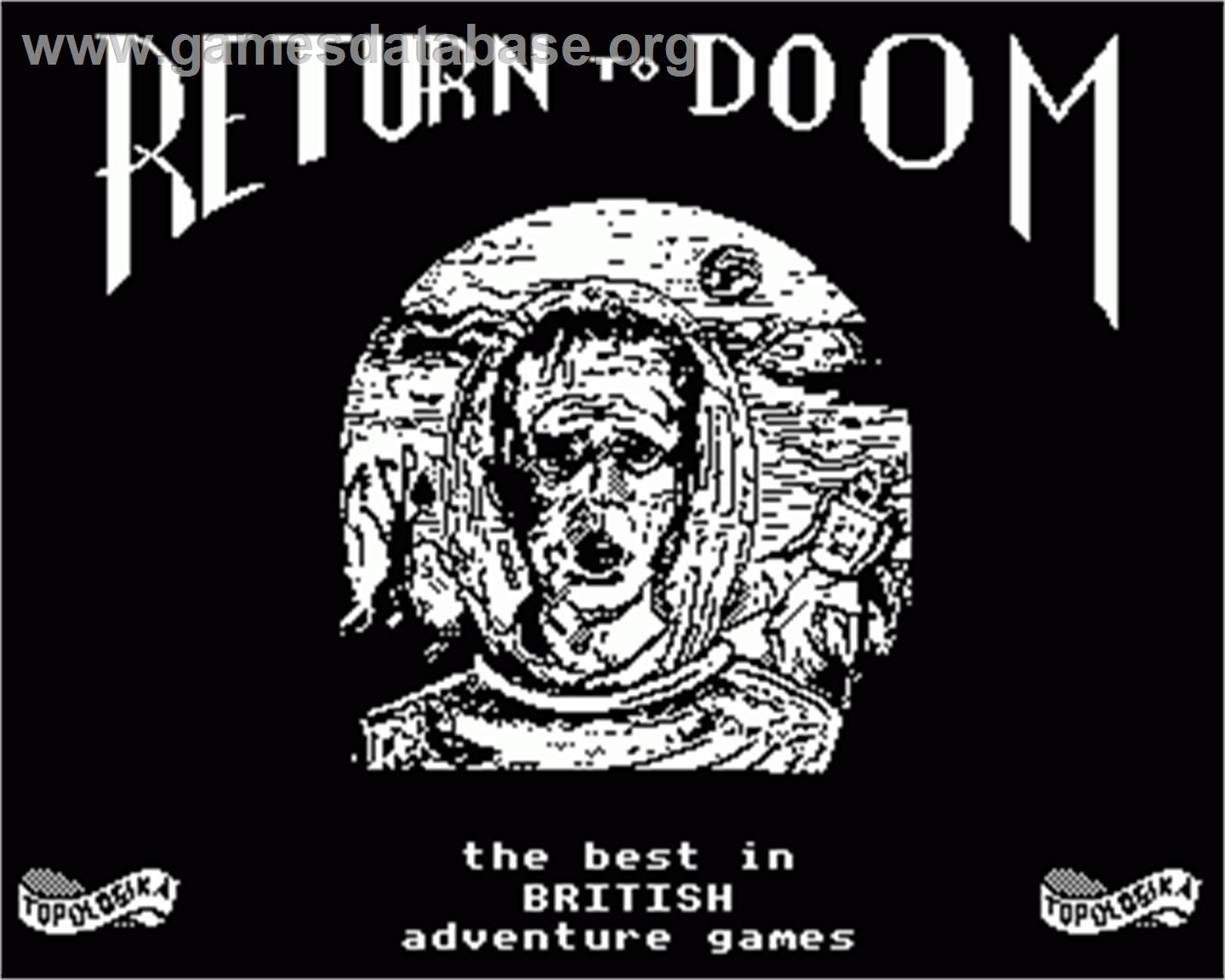 Return To Doom - Microsoft DOS - Artwork - Box