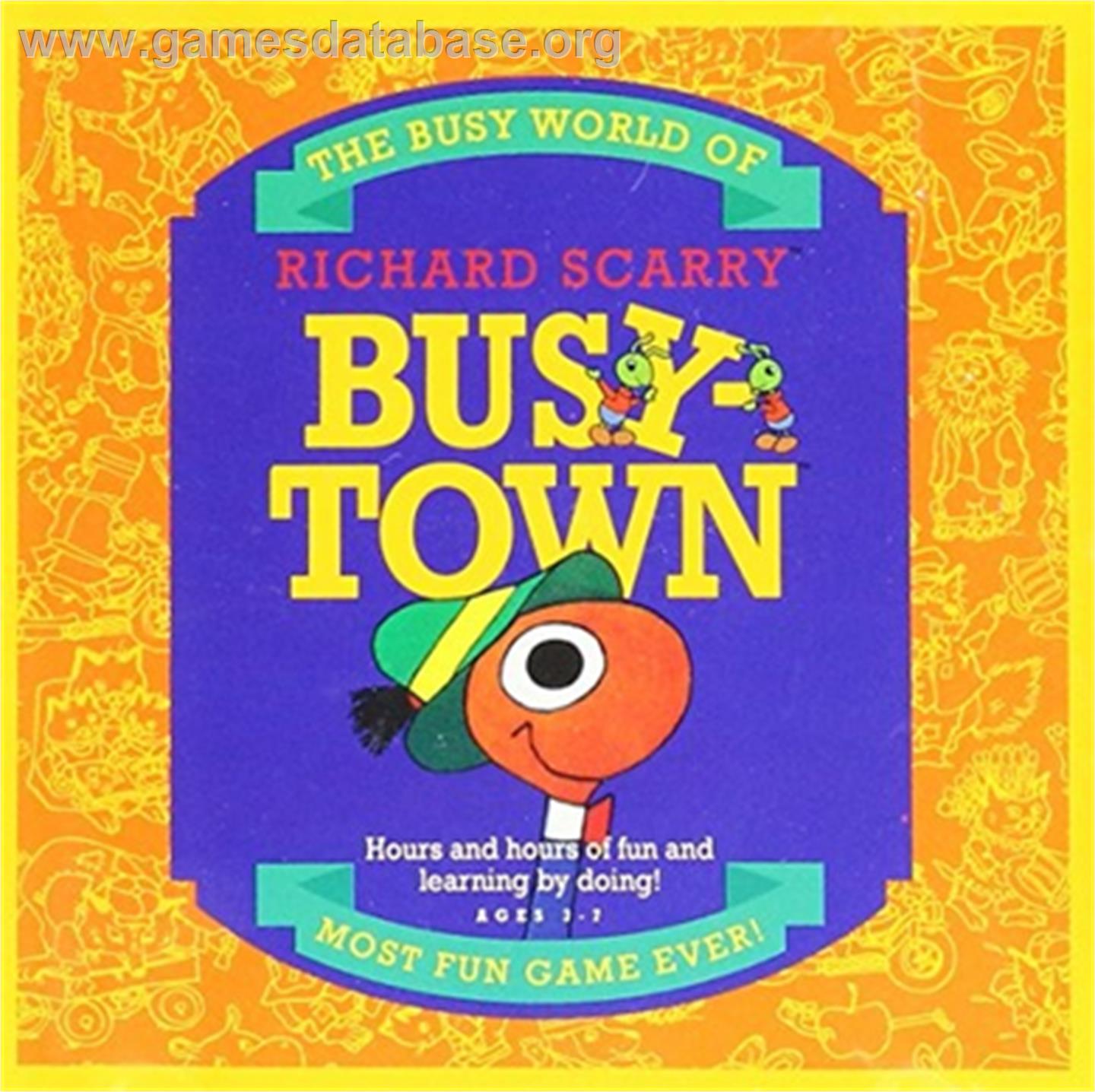 Richard Scarry's Busytown - Microsoft DOS - Artwork - Box