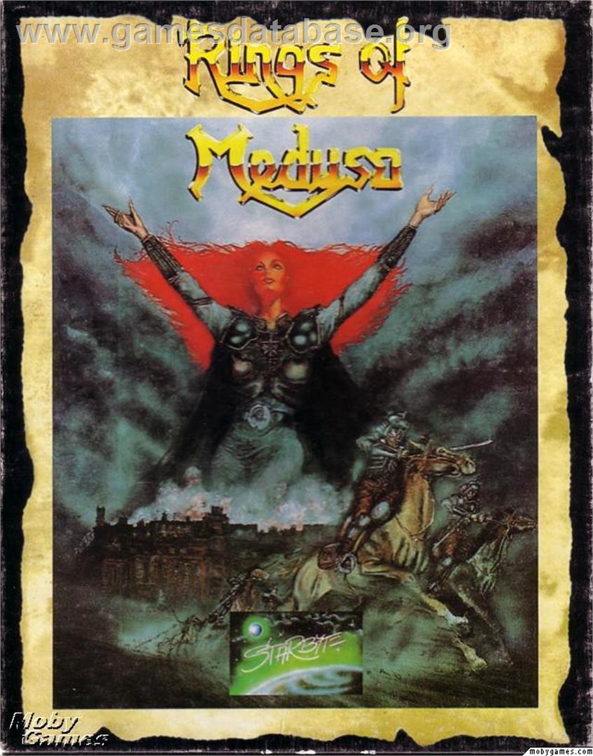 Rings of Medusa - Microsoft DOS - Artwork - Box