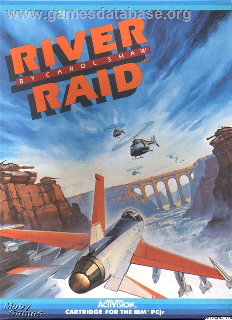 River Raid - Microsoft DOS - Artwork - Box