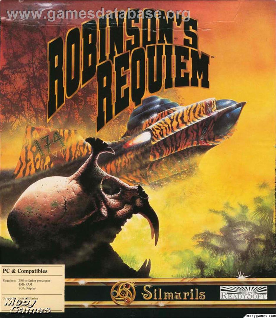 Robinson's Requiem - Microsoft DOS - Artwork - Box