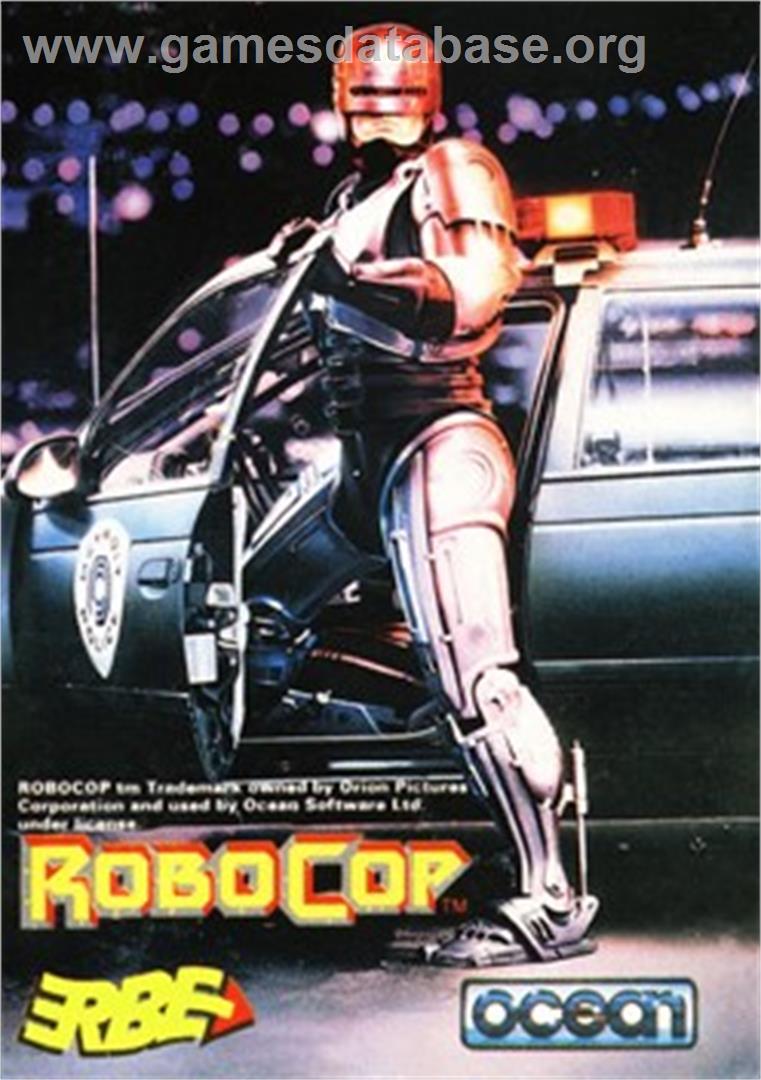 RoboCop - Microsoft DOS - Artwork - Box