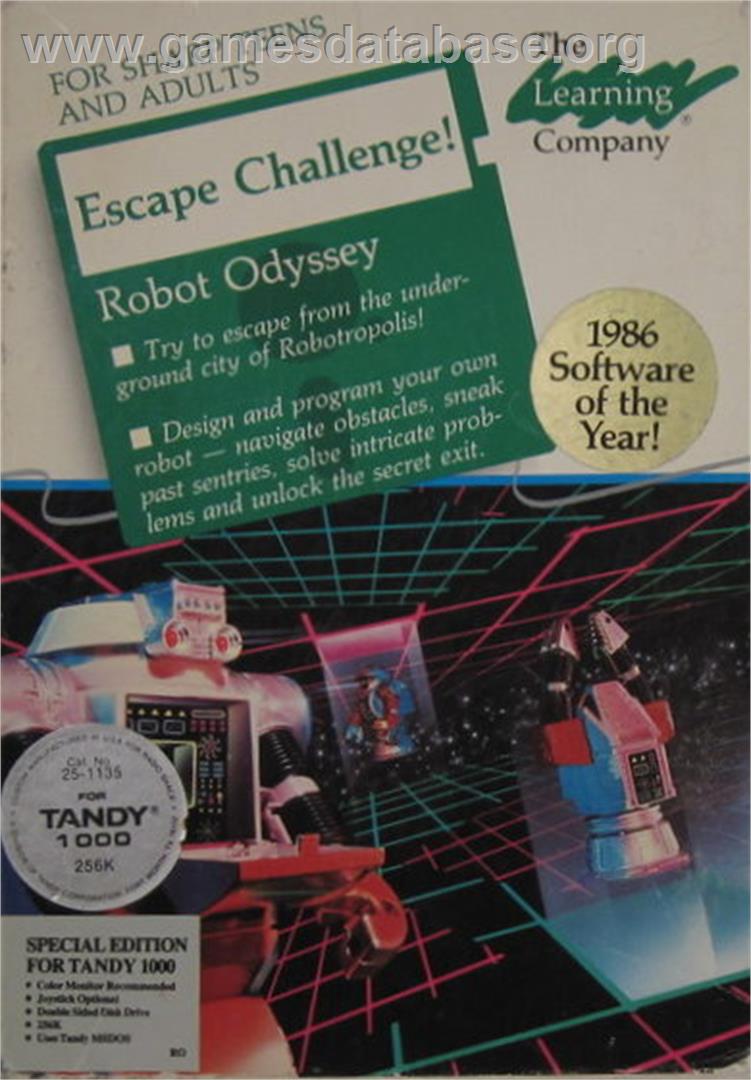 Robot Odyssey - Microsoft DOS - Artwork - Box