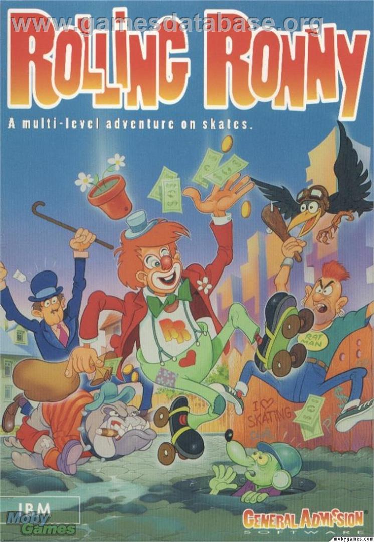 Rolling Ronny - Microsoft DOS - Artwork - Box