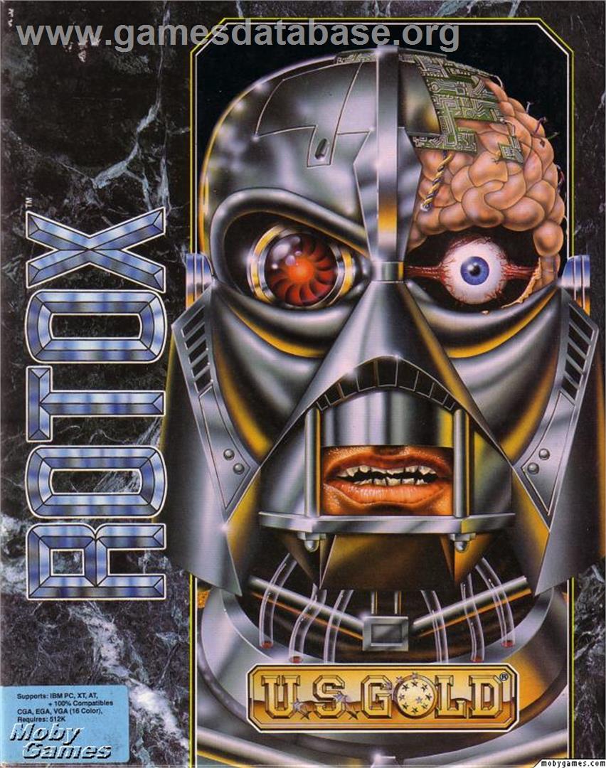 Rotox - Microsoft DOS - Artwork - Box