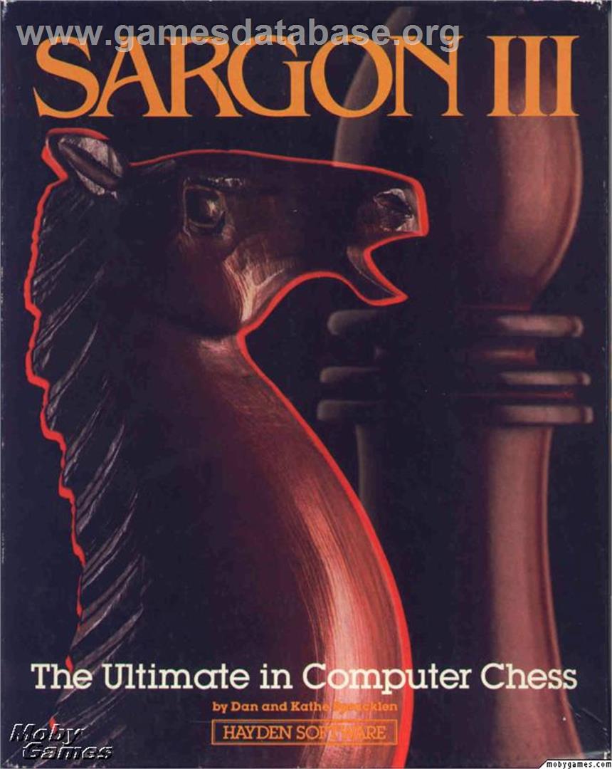 Sargon 3 - Microsoft DOS - Artwork - Box