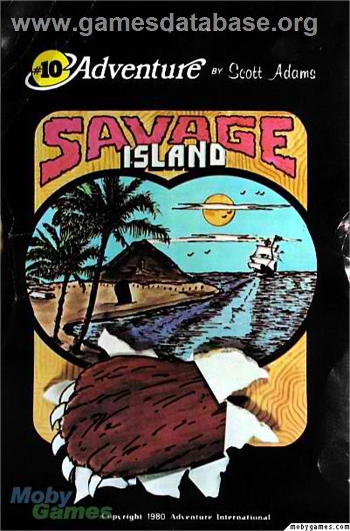 Savage Island Part 1 - Microsoft DOS - Artwork - Box