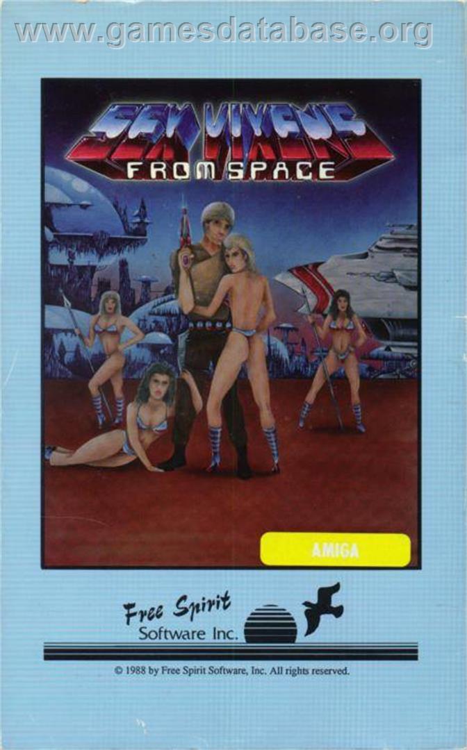 Sex Vixens From Space - Microsoft DOS - Artwork - Box