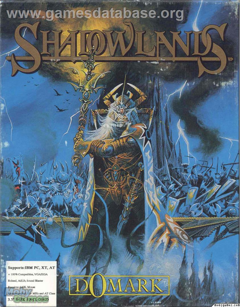 Shadowlands - Microsoft DOS - Artwork - Box