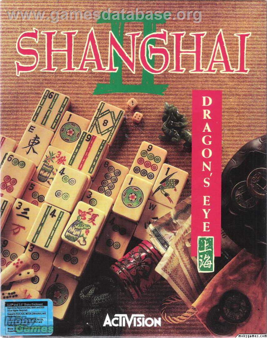 Shanghai 2 - Dragon's Eye - Microsoft DOS - Artwork - Box